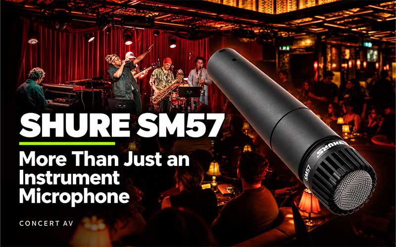 Shure SM57: More Than Just an Instrument Microphone