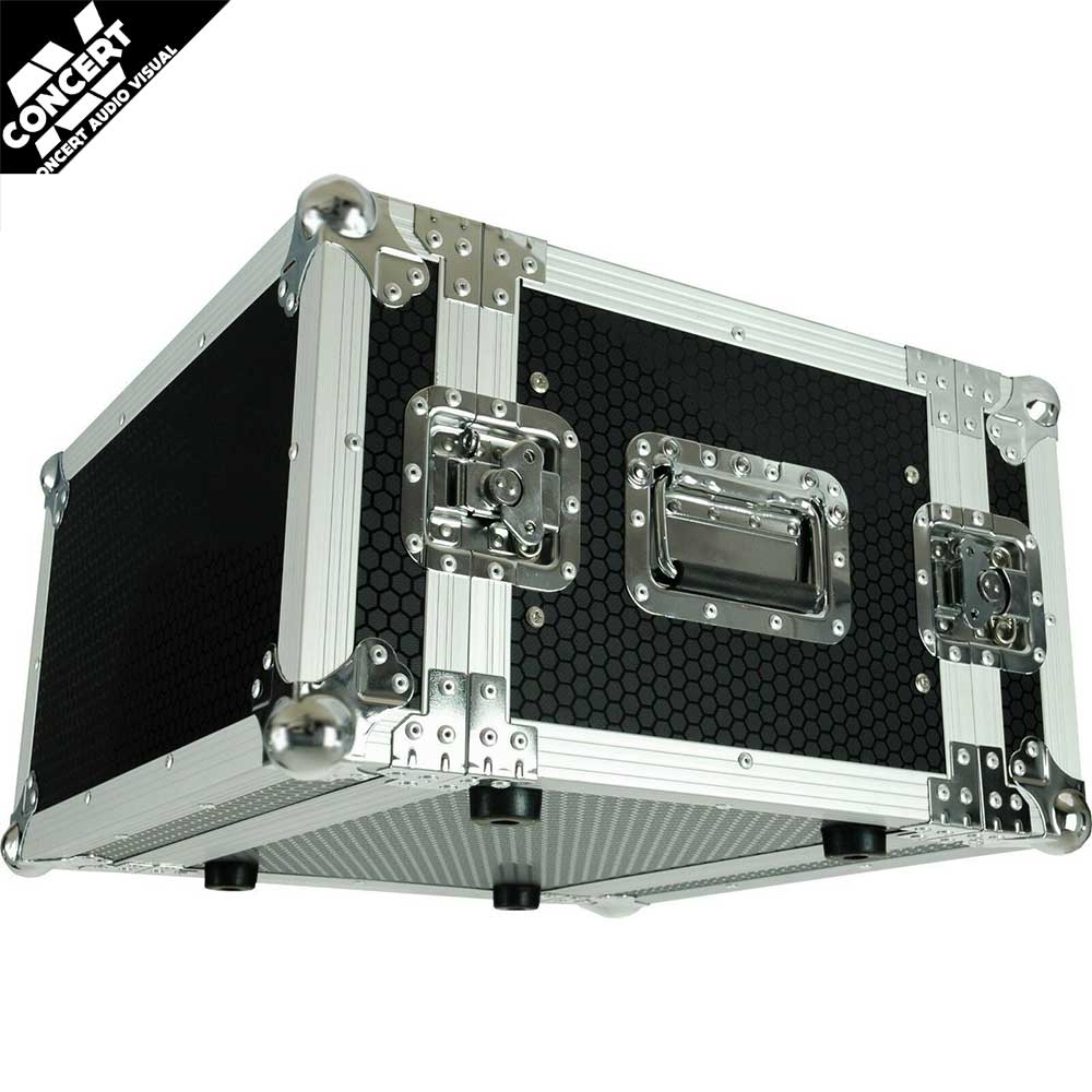 Case To Go 6RU Spaces 19" rack mount amplifier case