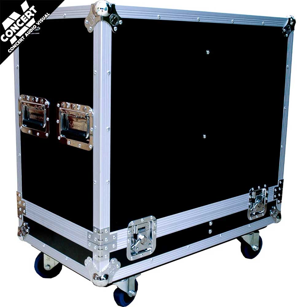 CaseToGo 10-12 Inch Dual Speaker Case on Wheels