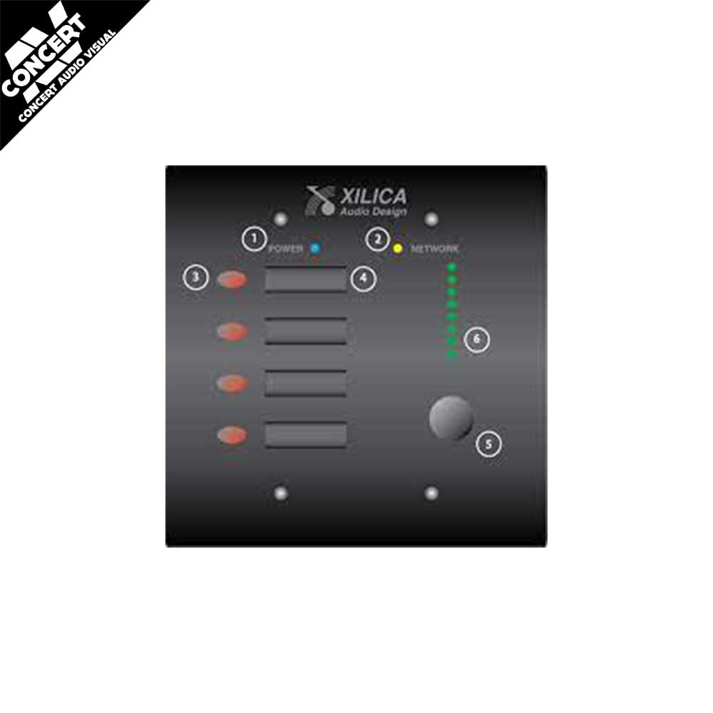 XILICA NeuPanel MINIK4 4 switch select use with I jod Control Panel