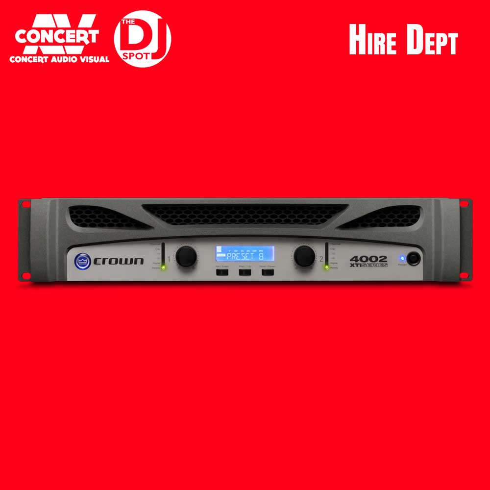 HIRE - Crown XTI4002 Amp