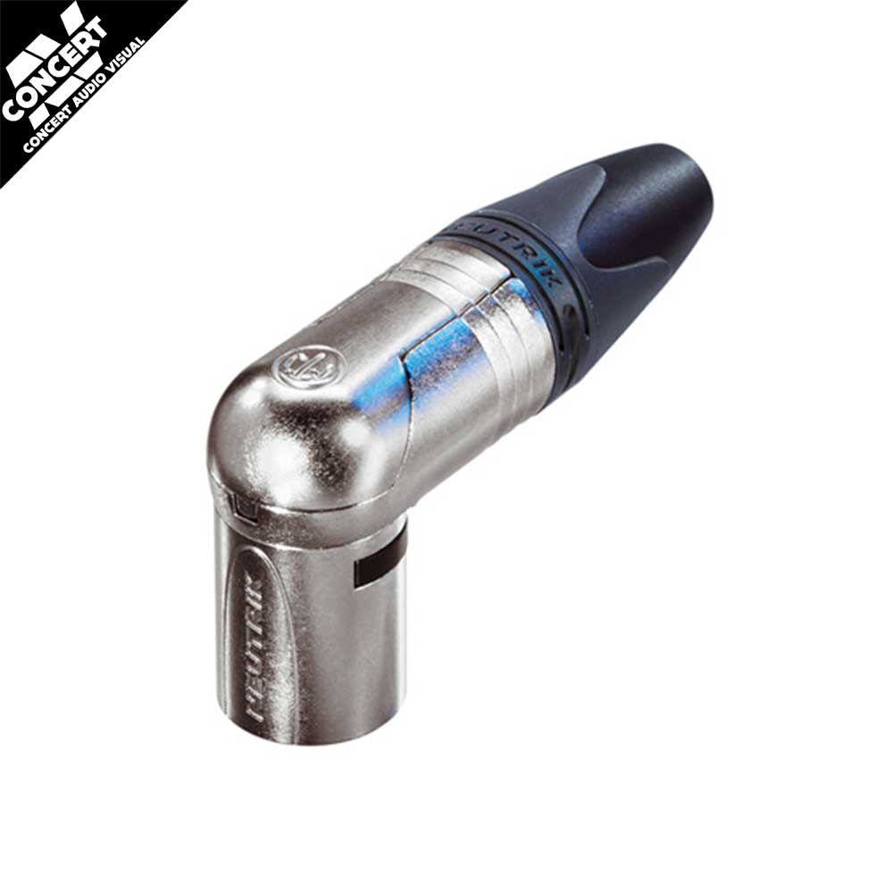 NEUTRIK NC3MRX 3 Pin Male XLR connector (right-angle)