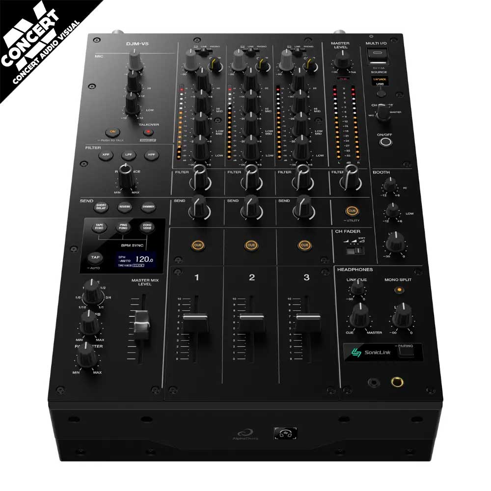 AlphaTheta DJM-V5 3 -Channel Mixer