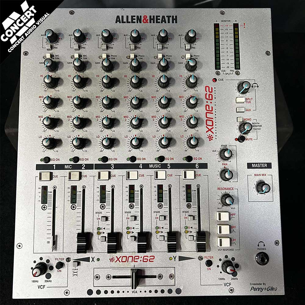 Allen & Heath XONE62 Mixer - EX HIRE