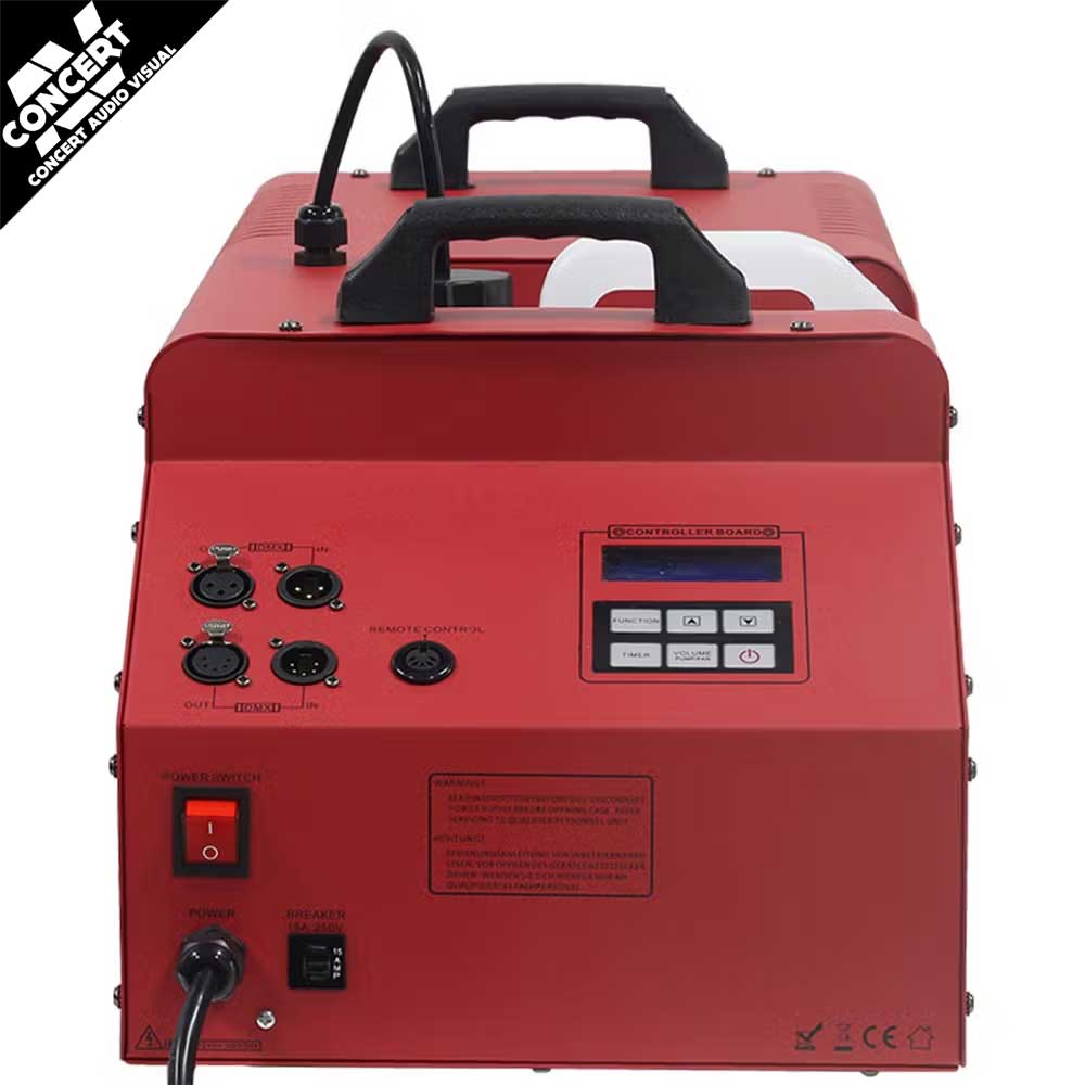 DL FOG 3000 Pro- 3000W Fog Machine Remote Control