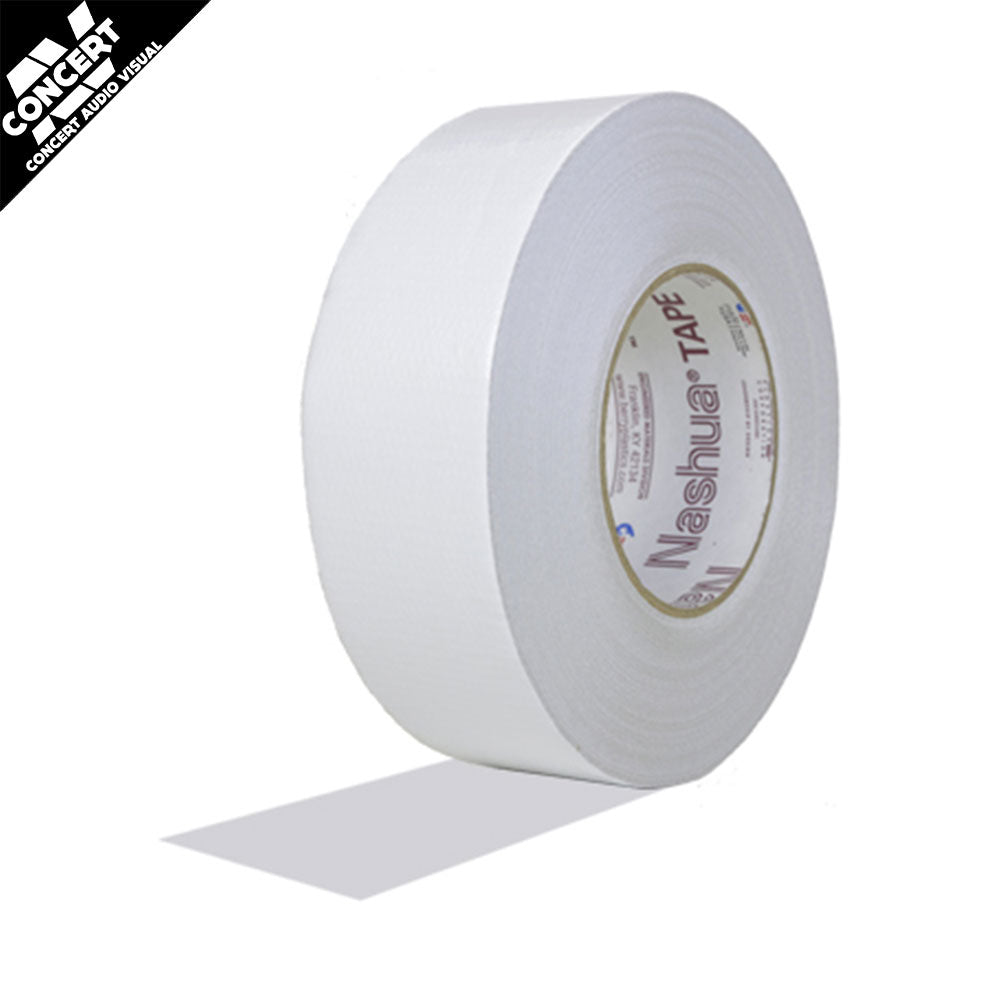3 PACK - NASHUA 398 Heavy Duty Cloth Gaff Tape 48mm x 25m - White