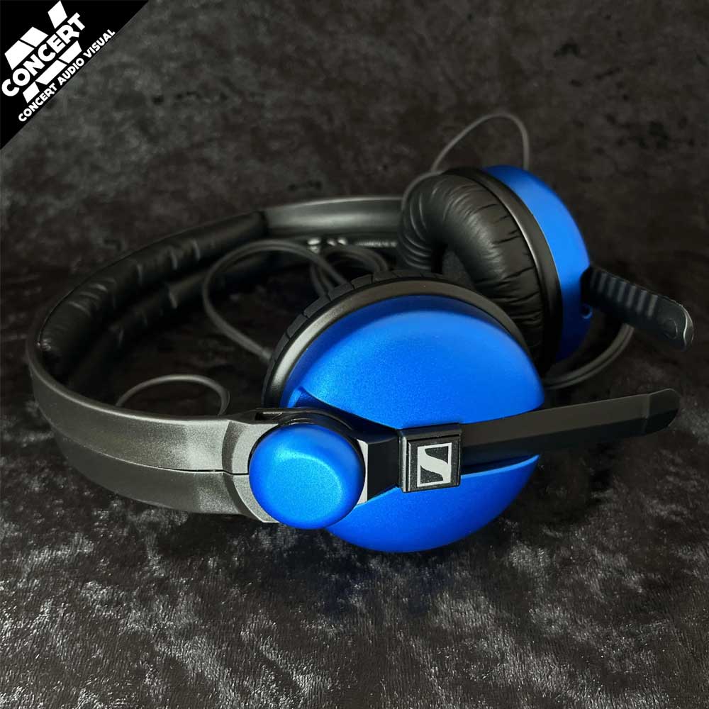 SENNHEISER Blue Aluminium HD25 with upgraded drivers
