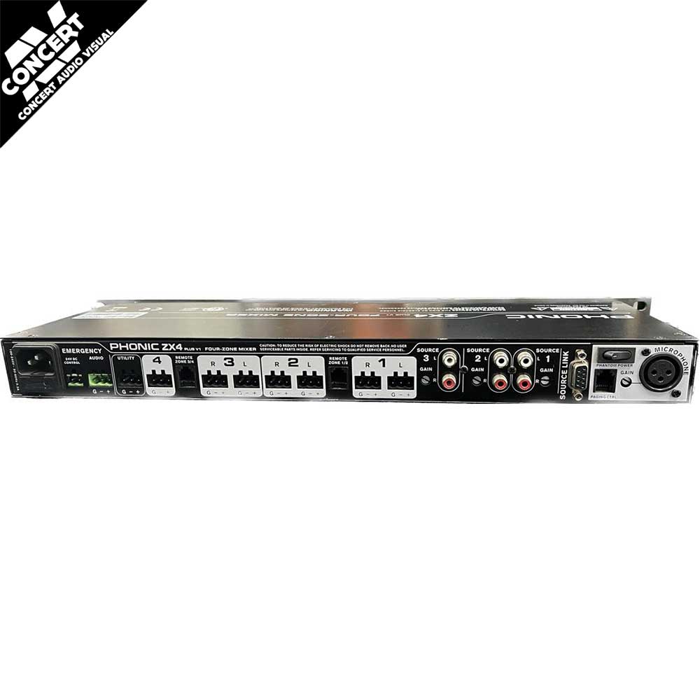 PHONIC ZX4 4 Zone Mixer (SECOND HAND)