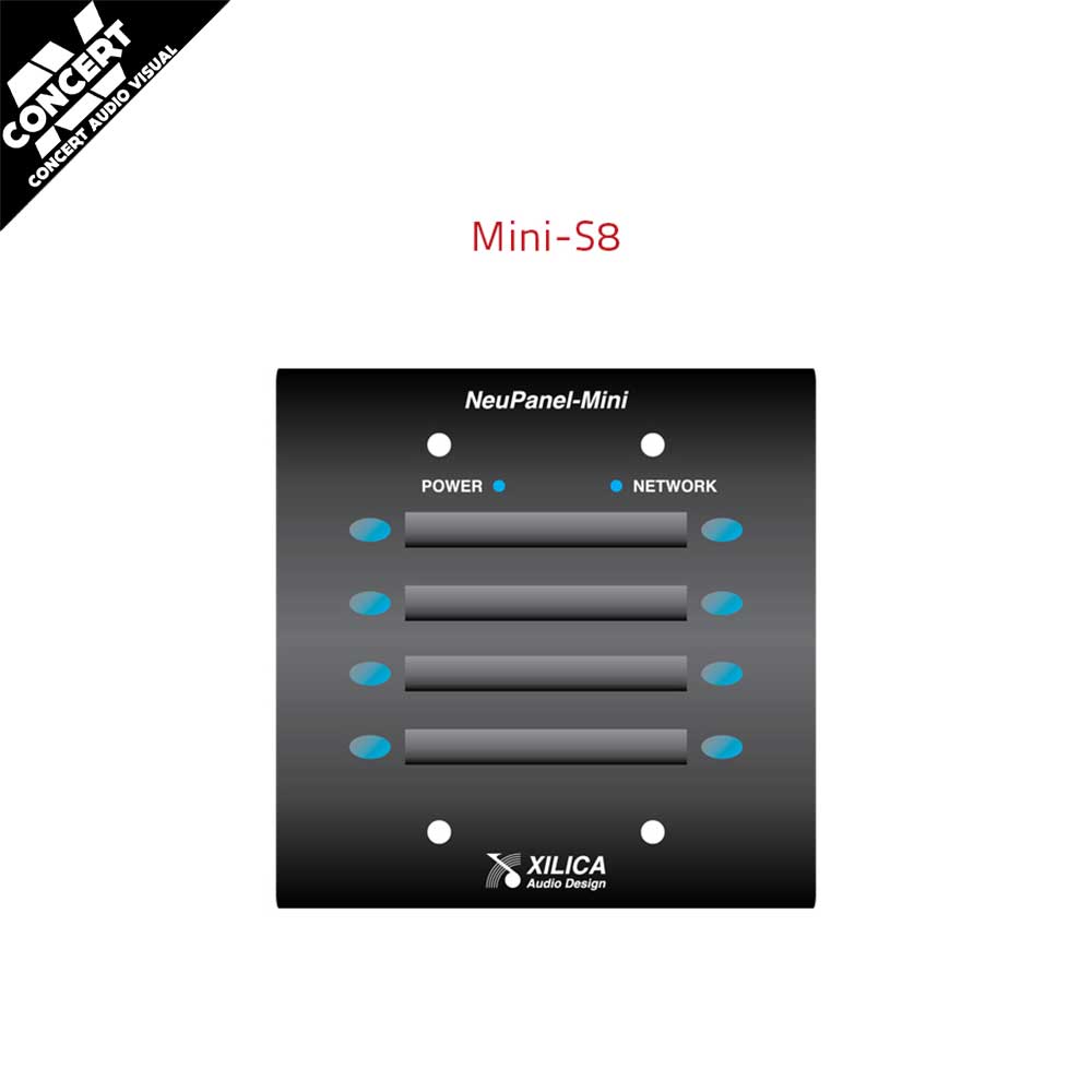 XILICA NeuPanel MINIS8 8 Switch Control Panel