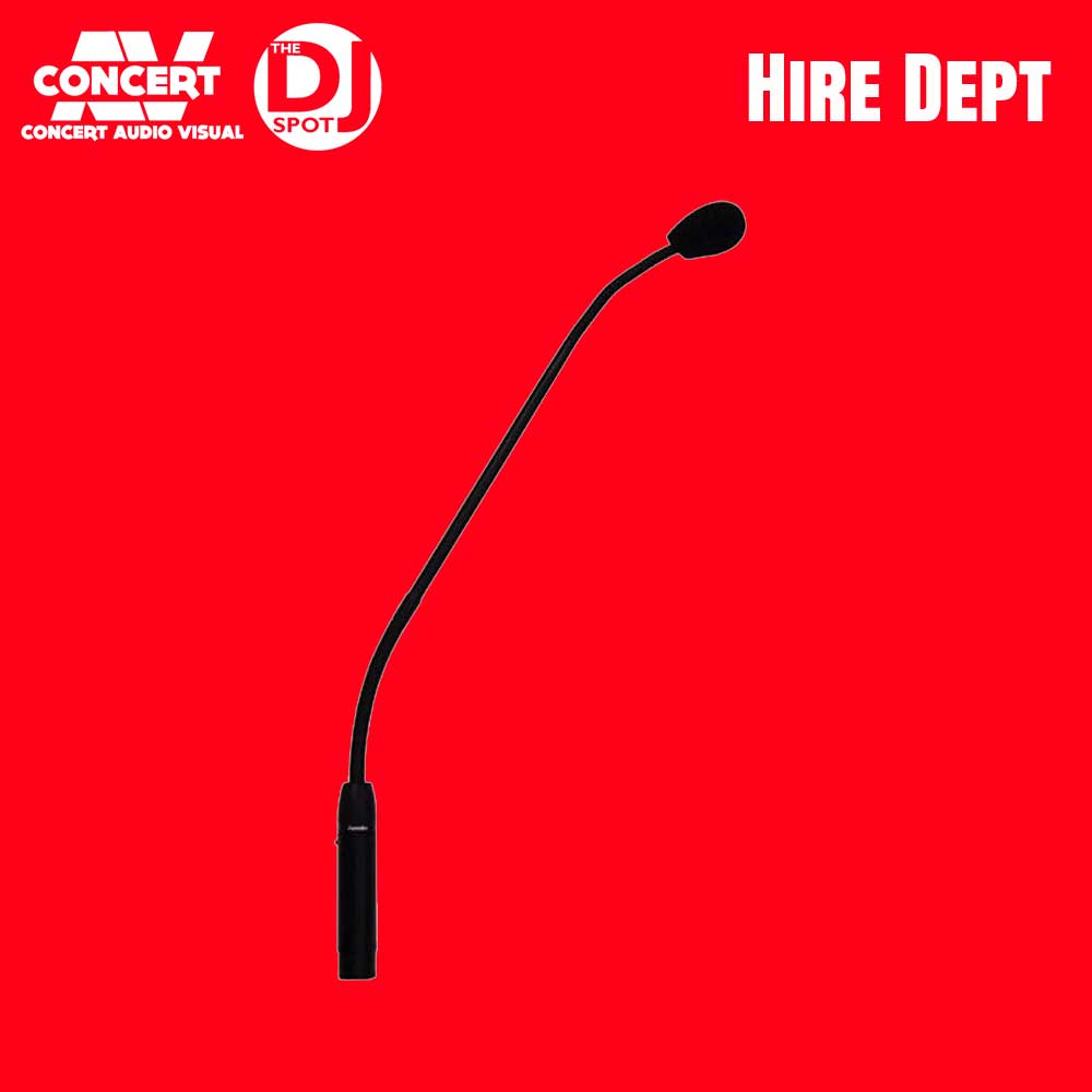 HIRE - SUPERLUX PRA-518am Gooseneck 1.5' Condenser Mic