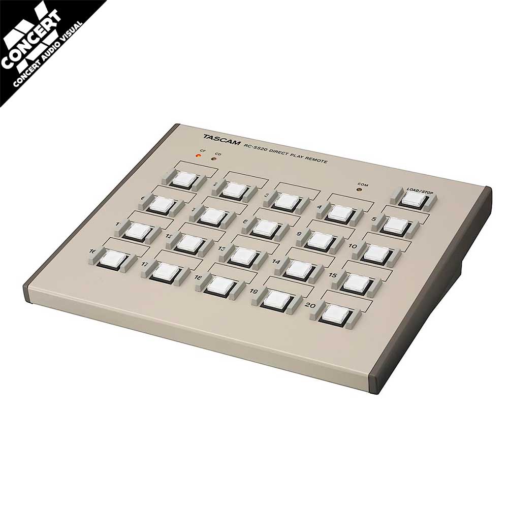 TASCAM RC-SS-20 - REMOTE CONTROLLER FOR SS-CDR1/R1/R05 HD-R1 HS-2/