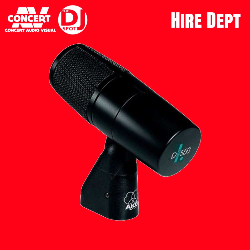 HIRE - AKG D550 Dynamic Kick Drum Mic