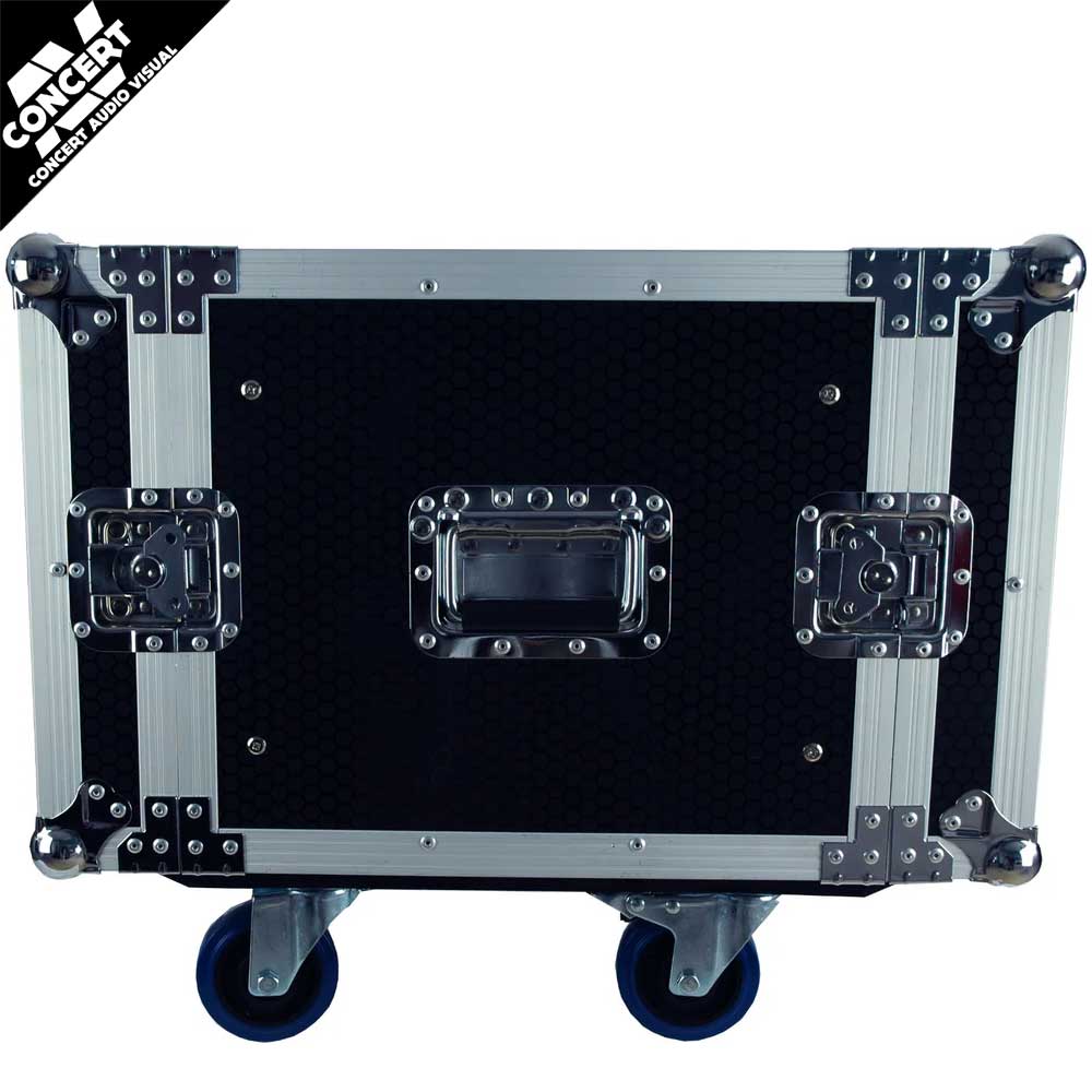 CASE TO GO Rack Mount Amp Case 8RU with Castors