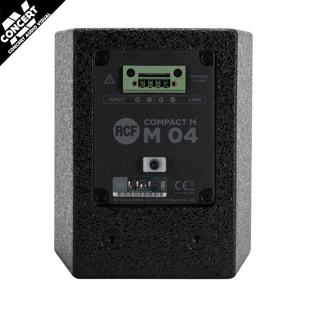 RCF COMPACT M04 Passive Speaker - 4 Inch 60 Watt