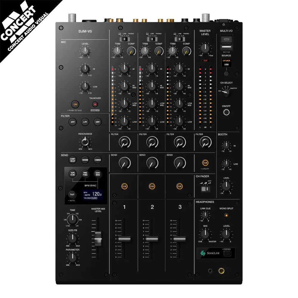AlphaTheta DJM-V5 3 -Channel Mixer