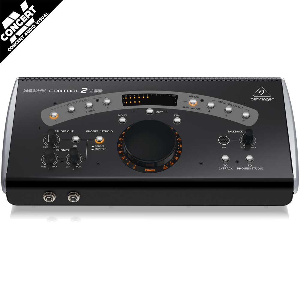 BEHRINGER CONTROL2USB Studio Monitor Controller & USB Audio Interface
