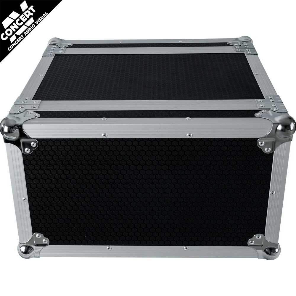 CaseToGo 19" 6RU Shallow Effects Rack Flight Case