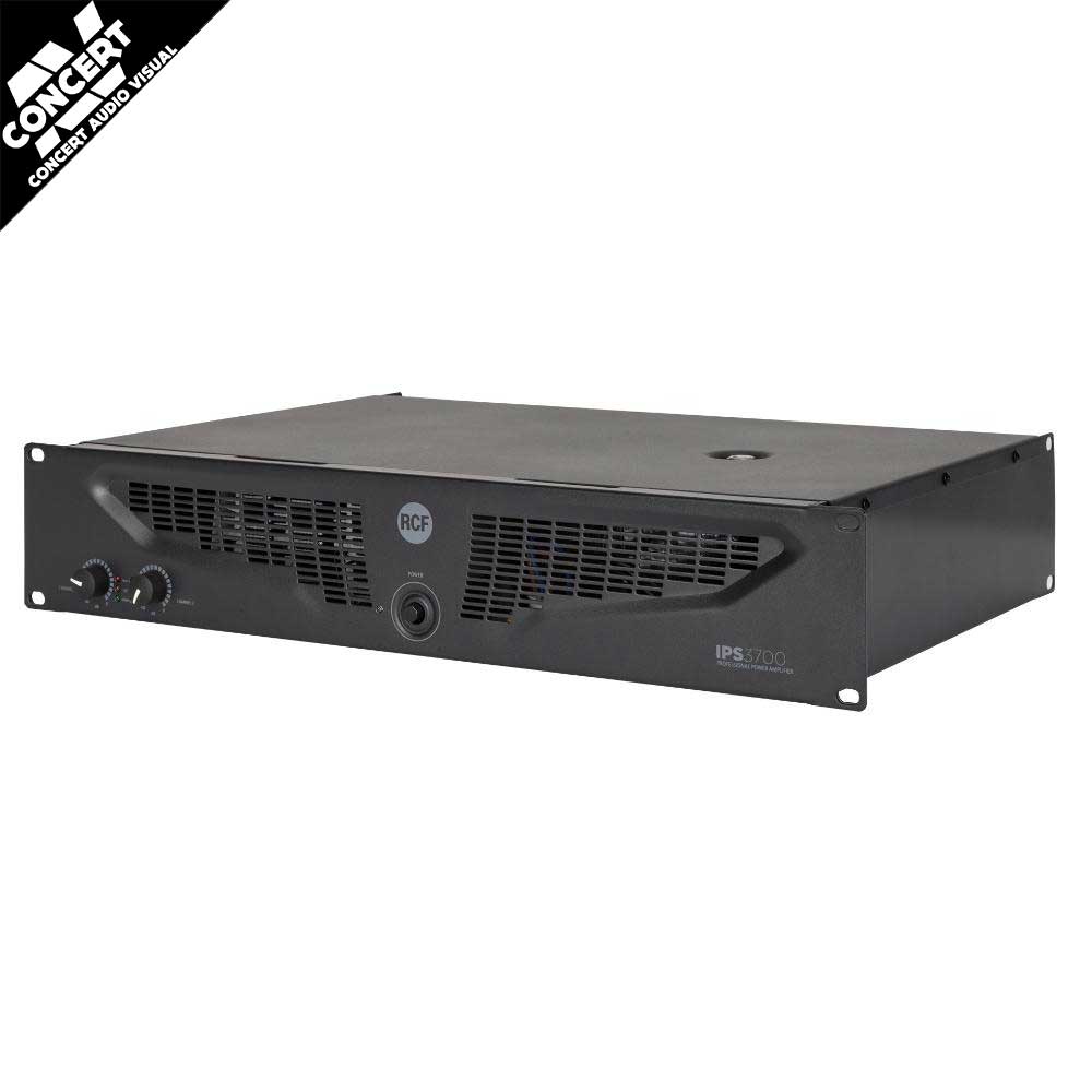 RCF IPS3700 - Class H power amplifiers - 2x1500 W RMS - 4 ohm