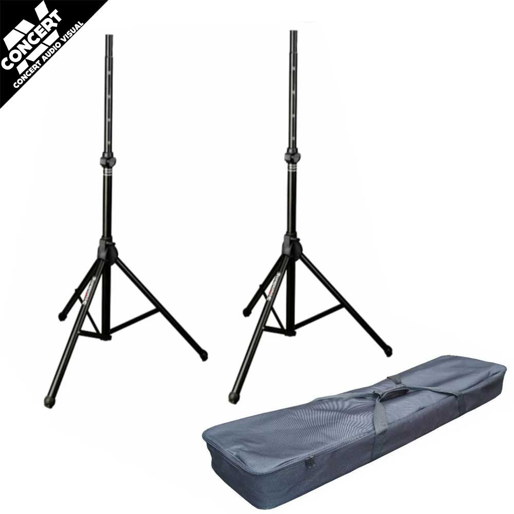 SOUNDKING SB309 Speaker Stand Pair Gas Lift With Carry Bag