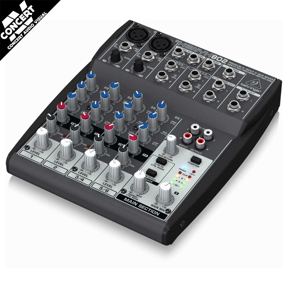 BEHRINGER XENYX 802 MIXER