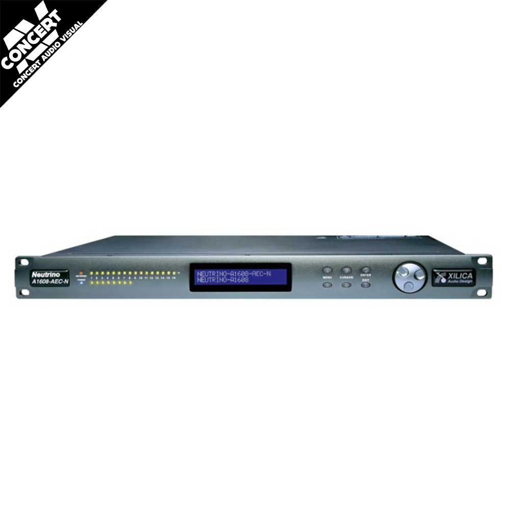 XILICA Neutrino A1608-AEC-N 16x8 DSP Processor with AEC & Dante