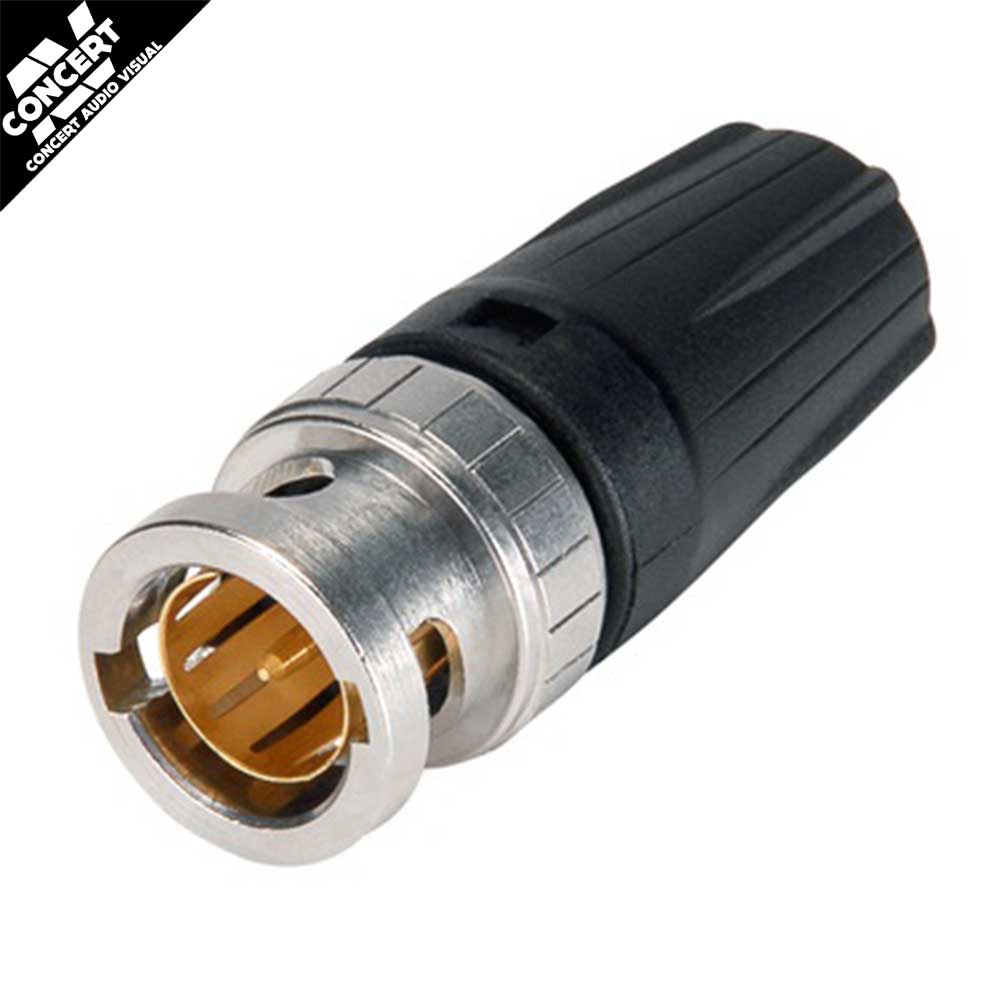 NEUTRIK NBNC75BJP9 - Rear Twist BNC 75 Ohm Connector (stranded core)