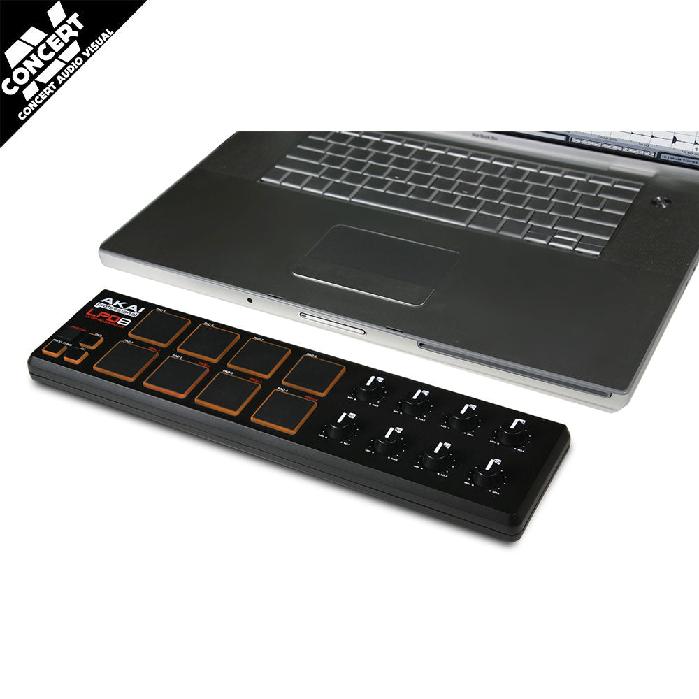 AKAI LPD8 - 8 Pad Portable Controller