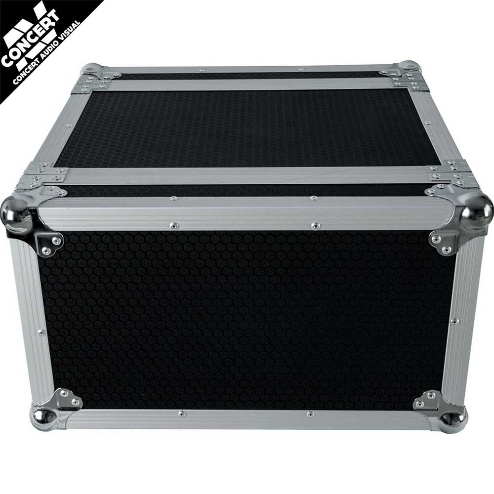 Case To Go 6RU Spaces 19" rack mount amplifier case