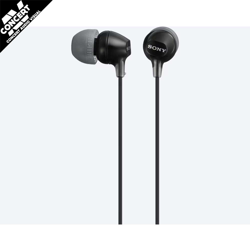 SONY MDR-EX15LP In-Ear Headphones (Black)