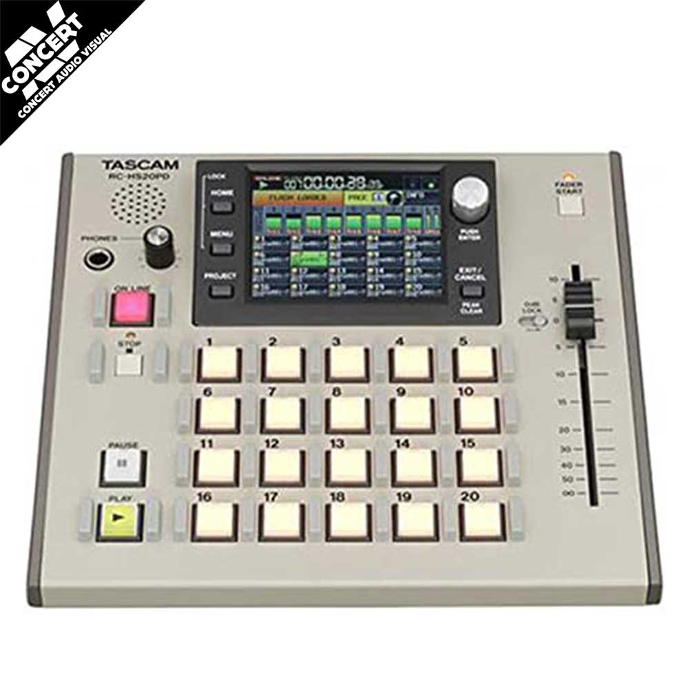TASCAM RC-HS-20PD - REMOTE CONTROLLER FOR HS-2 and HS-8/n