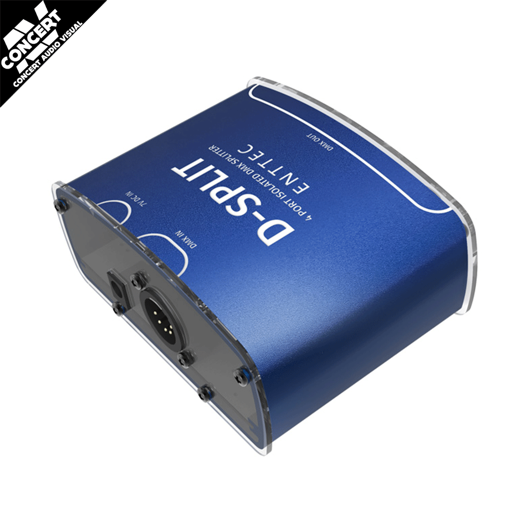 ENTTEC D-SPLIT (5 PIN VERSION) - optical splitter/isolator and repeater