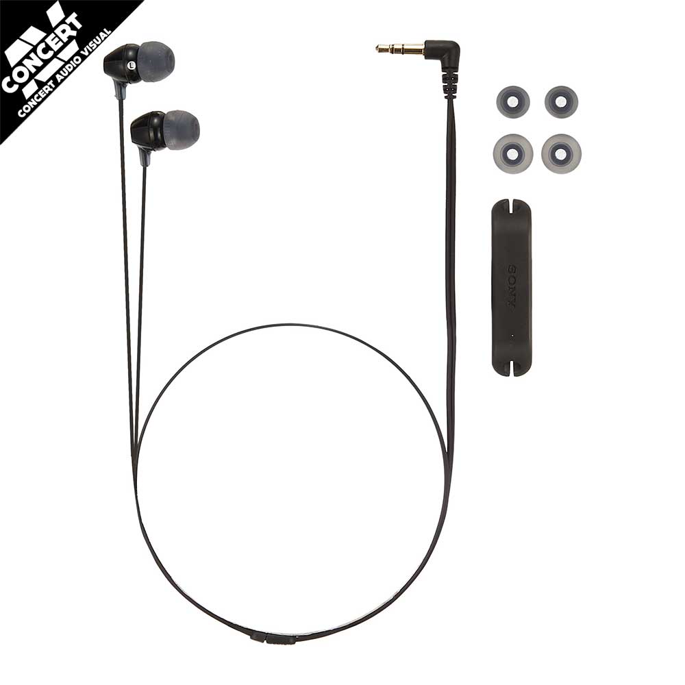 SONY MDR-EX15LP In-Ear Headphones (Black)