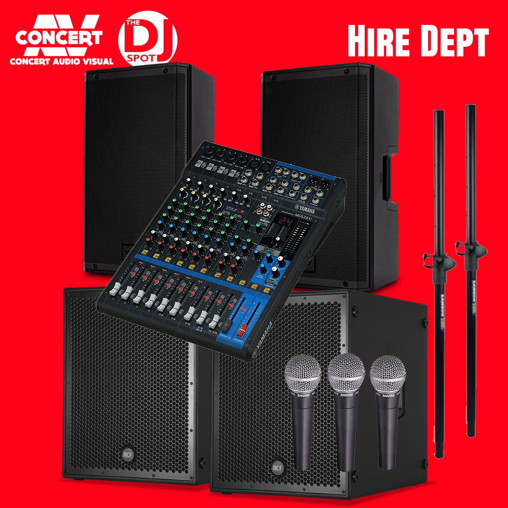 HIRE - BAND PACKAGE 3