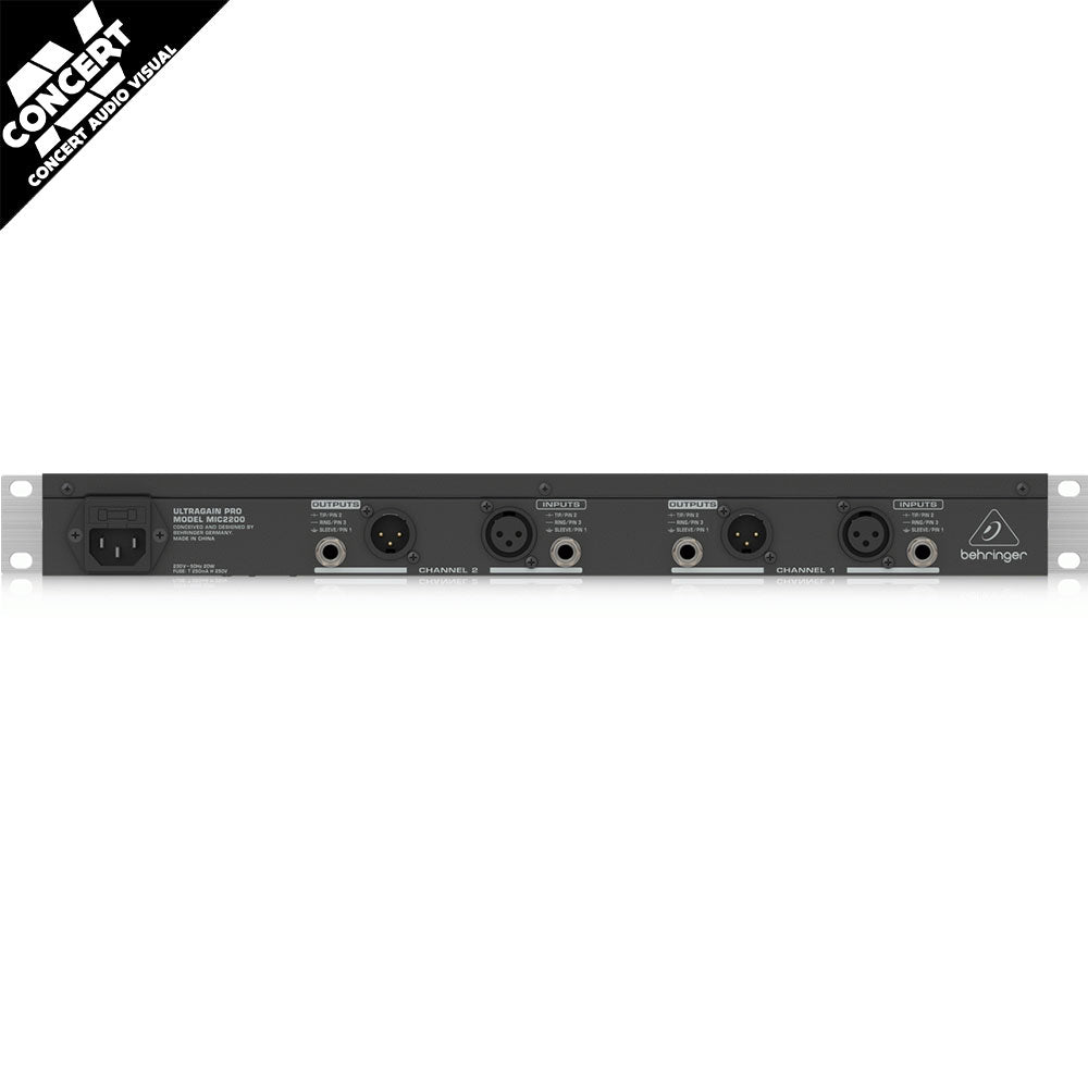 BEHRINGER Ultragain MIC2200 Vacuum Tube Mic/Line Preamp