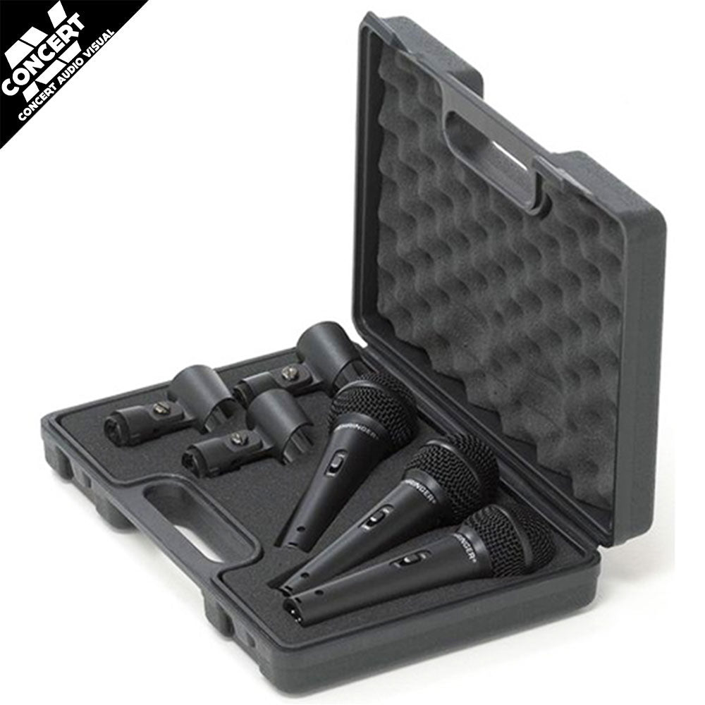 BEHRINGER Ultravoice XM1800S Vocal Mic 3-Pack
