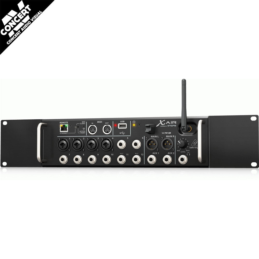 BEHRINGER X-AIR XR12 12-Input Digital Tablet Mixer