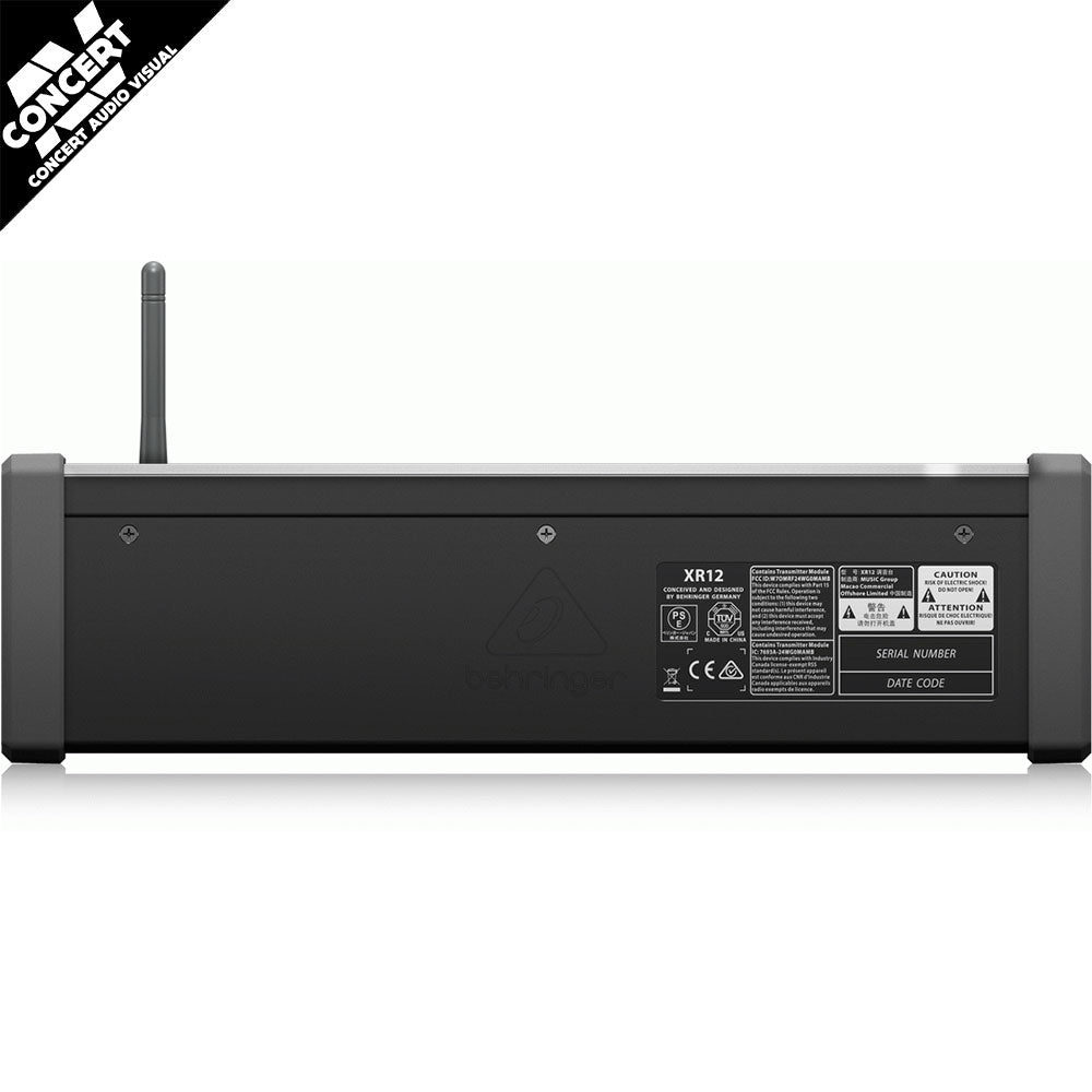 BEHRINGER X-AIR XR12 12-Input Digital Tablet Mixer