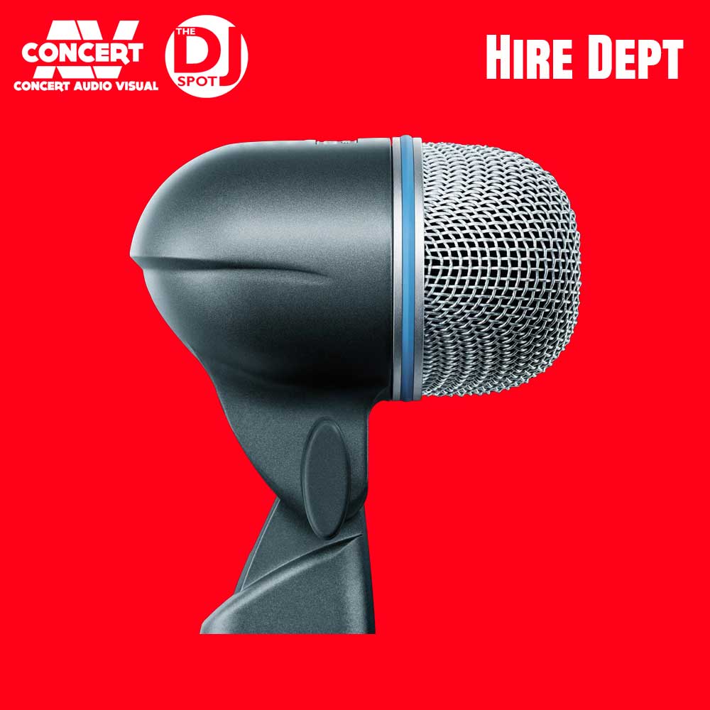 HIRE - SHURE Beta 52A Dynamic Kick Drum Mic