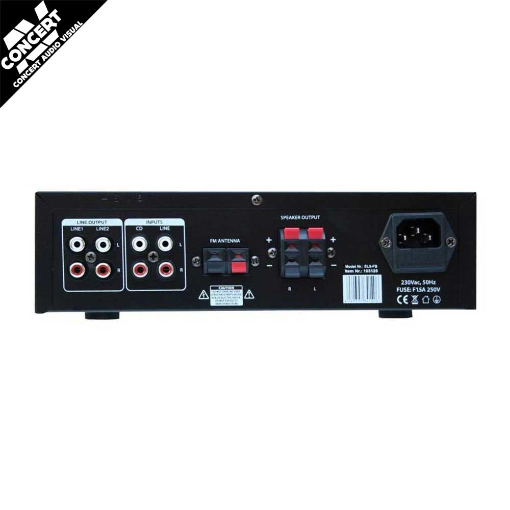 E-Lektron EL5-FB stereo HiFi Class D digital amplifier Radio Bluetooth USB SD Karaoke with Remote