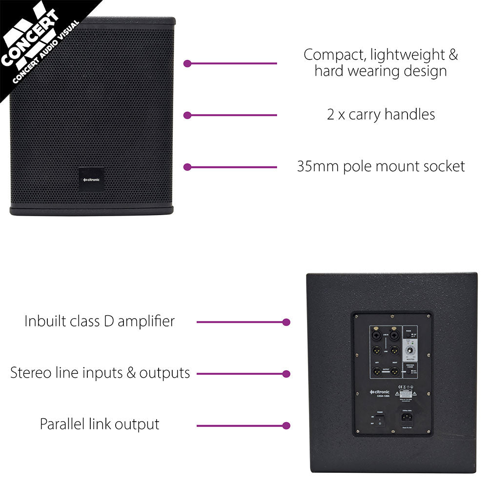CITRONIC CASA 18 inch Subwoofer