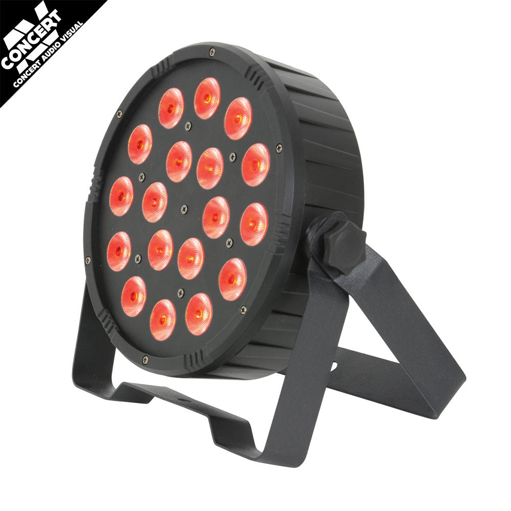 CONCERT SERIES SLIMPAR RGB - 18x3W LED Par