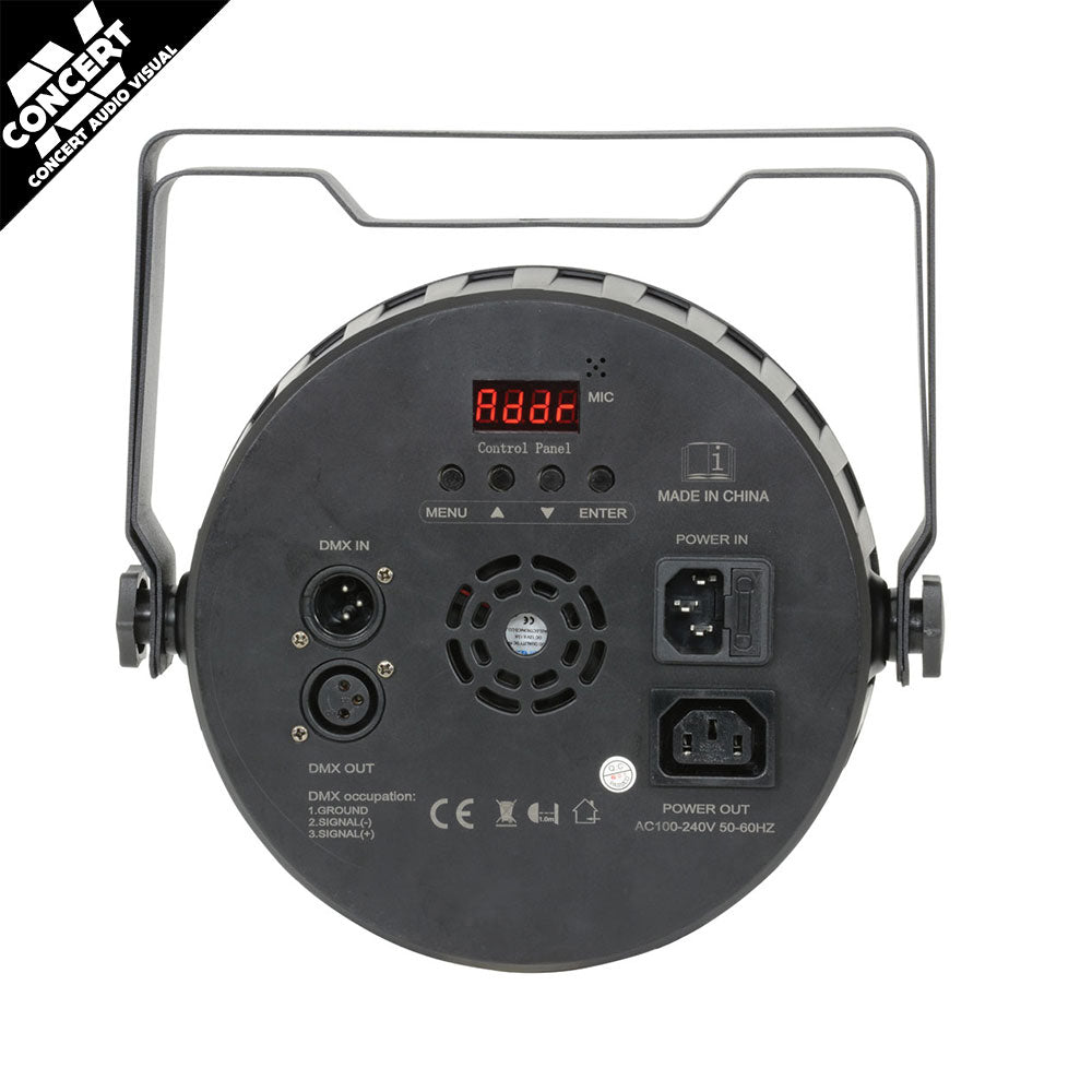 CONCERT SERIES SLIMPAR RGB - 18x3W LED Par