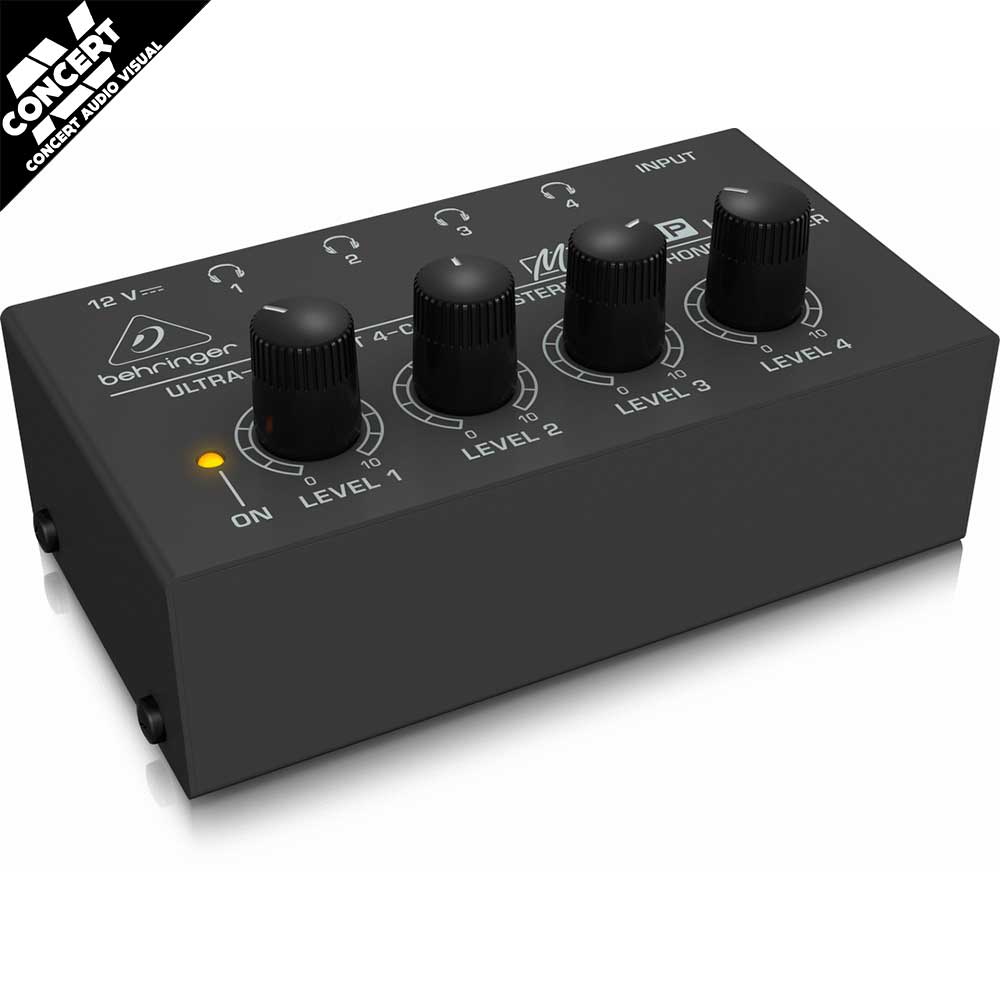 BEHRINGER HA400 Headphone Amp 4 Channel