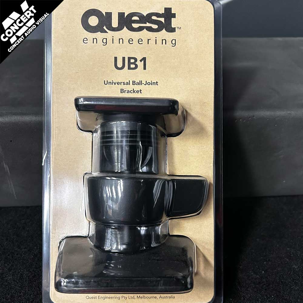 QUEST UB1 Wall Bracket ball mount Pan/Tilt for small HPI boxes/MX801/MX601