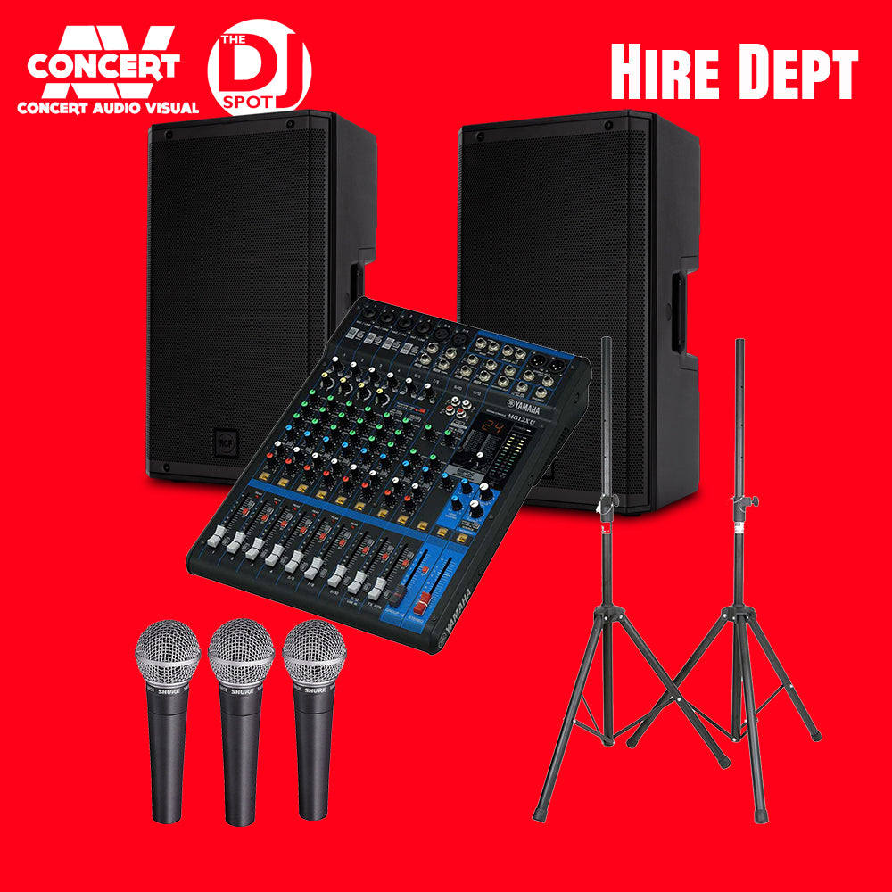 HIRE - BAND PACKAGE 2