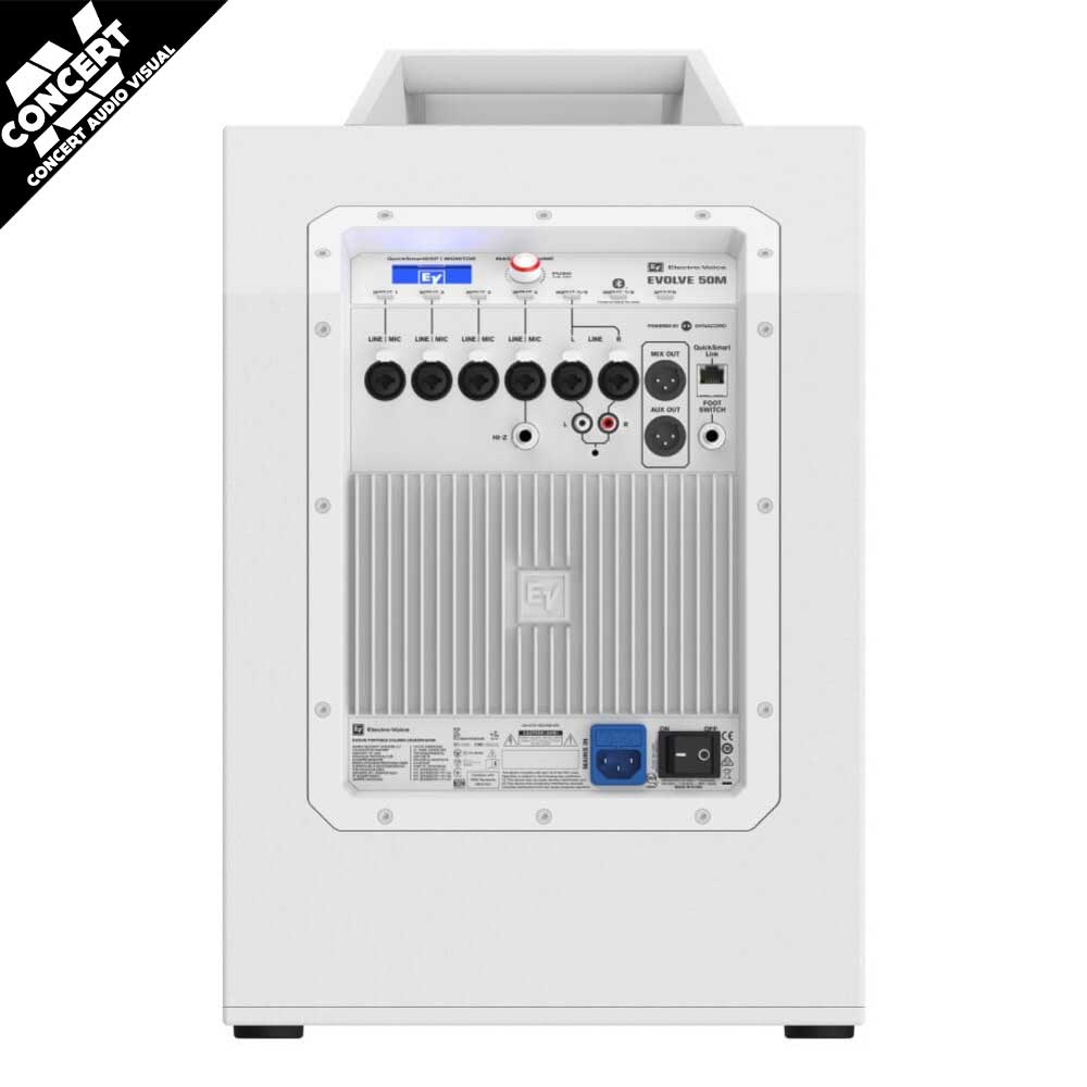 ELECTRO-VOICE Evolve 50M Portable Column System with Mixer - White
