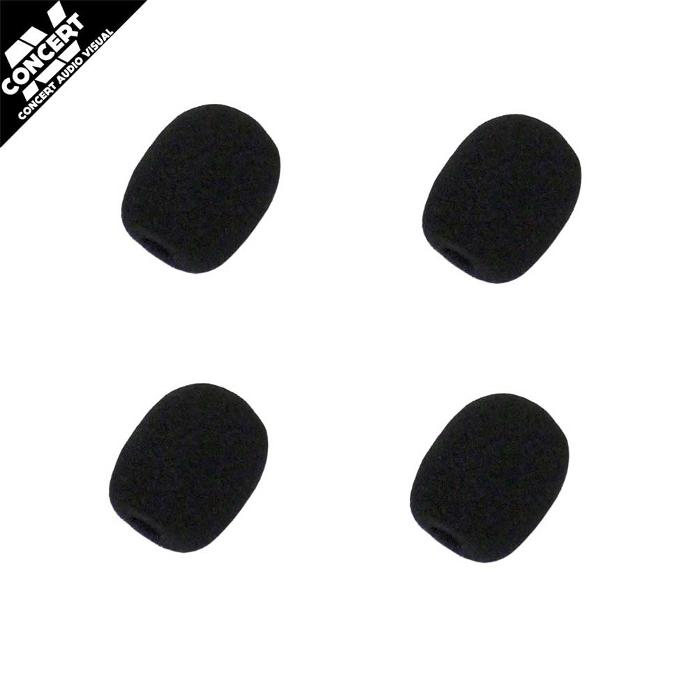 CONCERT SERIES WINDSOCK Foam- 4 x Black