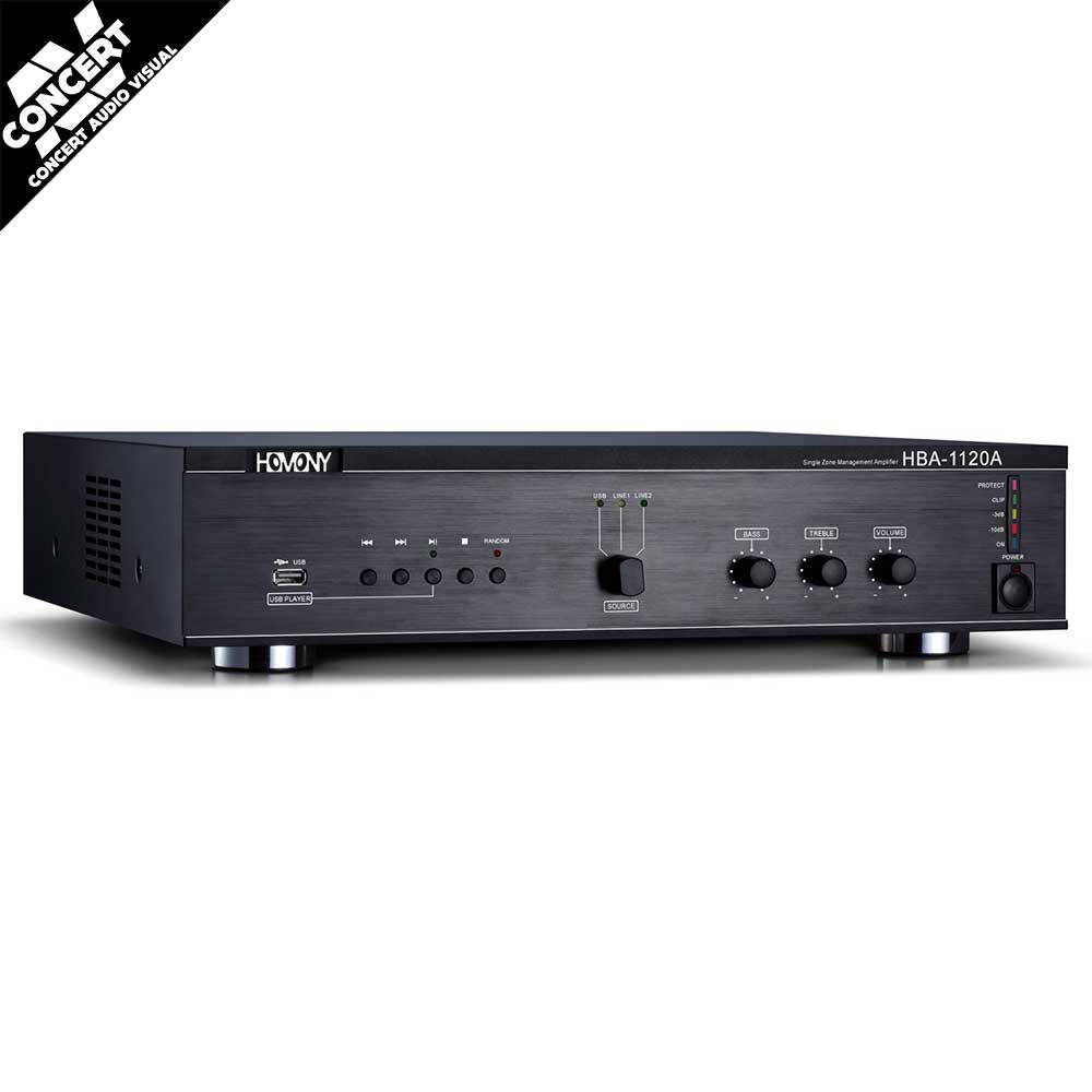 HOMONY HBA-1240A Single Zone management Amplifier