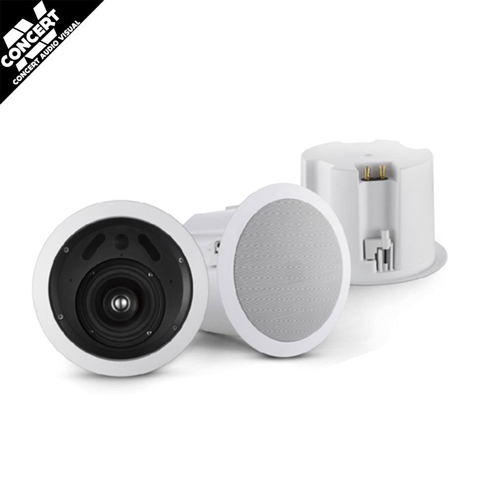 HOMONY HBP-635E - In Ceiling Speaker 100V 8ohm 2-way Coaxial 6inch - White