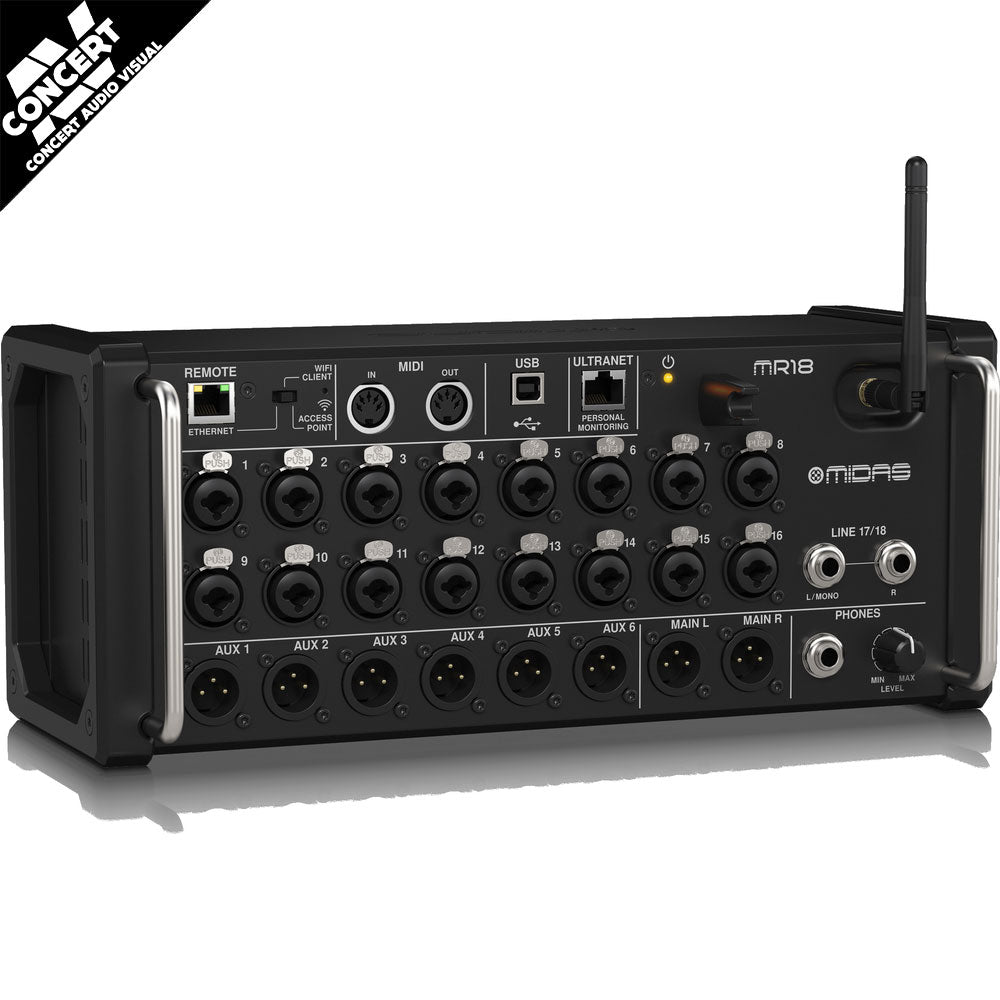MIDAS MR18 - 18-Input Digital Mixer